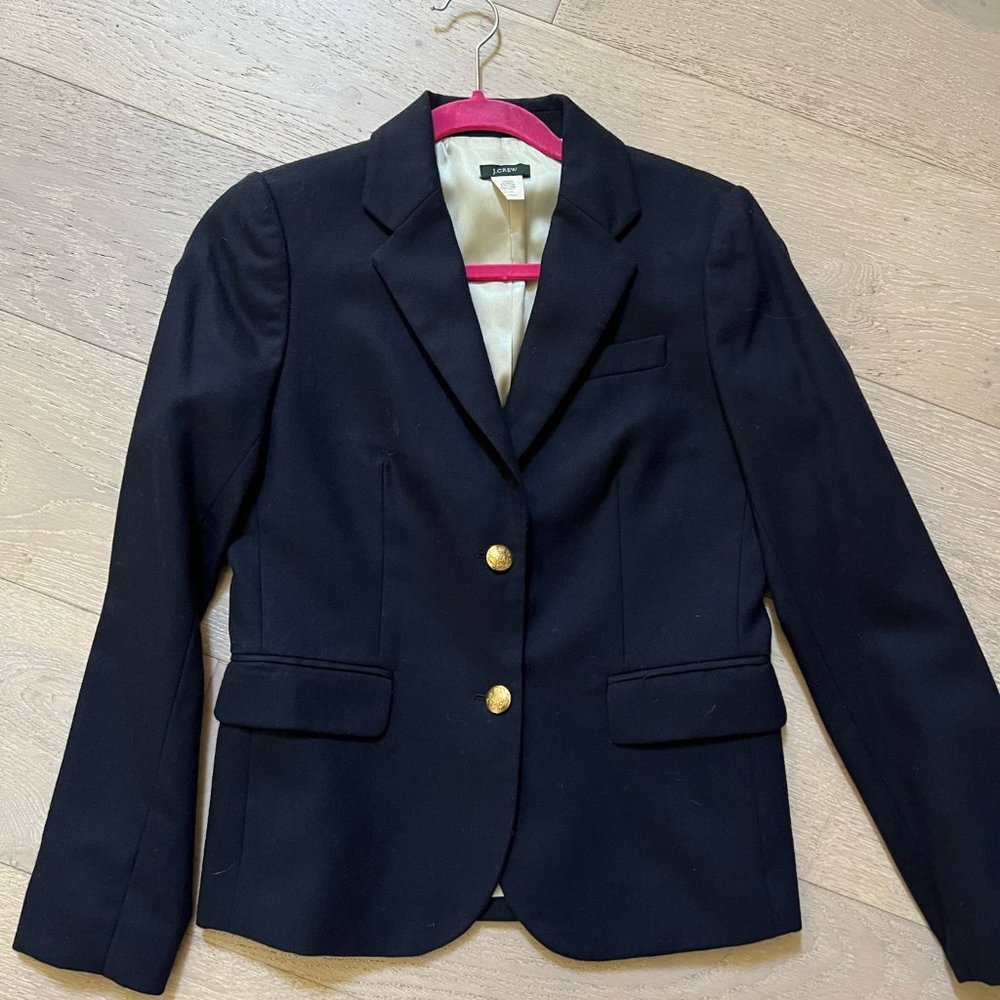Navy J.Crew Blazer